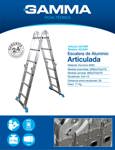 Escalera Aluminio Articulada  x 3 - G210AR