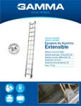 Escalera Aluminio Extensible 2 x 12 - G212AR