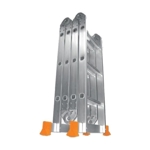 Escalera De Aluminio Lusqtoff Plegable Multiproposito LE400