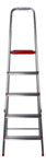 Escalera De Aluminio Lusqtoff Esl166-75 5 Escalones Multiuso