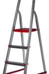 Escalera De Aluminio Lusqtoff Esl166-75 5 Escalones Multiuso