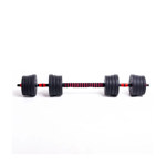 Kit Funcional Randers Mancuernas + Barra 25Kg