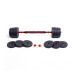 Kit Funcional Randers Mancuernas + Barra 25Kg