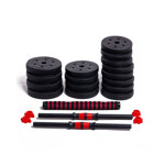 Kit Funcional Randers Mancuernas + Barra 25Kg