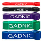 Bandas Elásticas Gadnic Kit x5 Isométricas 5 Intensidades Super Resistentes