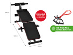 Banco De Abdominales Force Maquina Aparato Multifunción Regulable