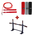 Randers Kit Soga aluminio + Bandas + Barra de Dominadas