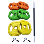 Kit/Combo Athletic de entrenamiento pesas