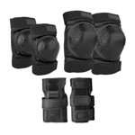 Kit de Protección Rodillera Codera Muñequera Gadnic ROL31 Patinaje Moto Bici
