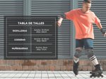 Kit de Protección Rodillera Codera Muñequera Gadnic ROL31 Patinaje Moto Bici