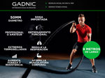 Soga De Entrenamiento Gadnic Battle Rope 50mm x 9 Mts