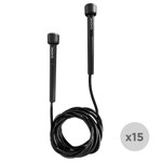 Kit x15 Sogas Plásticas De Salto Gym Entrenamiento Funcional Crossfit