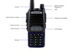 Handy Baofeng UV-82 10w Bi-Banda 128CH Hasta 20km + 2 Baterías y Manos Libres