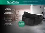 Cinturón de Entrenamiento Gimnasio Lumbar