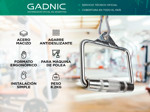 Estribo Agarre Polea Gadnic de Acero para Gimnasio