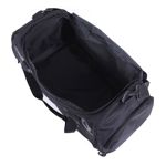 Bolso Wander Lust  Con Cintas Estampadas y Logo Negro Grande