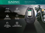 Bolso De Tanque Para Moto Gadnic TB500-S Magnético Con Compartimento Para Celular