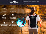 Chaleco Hidratante South Port Running Con Bolsa 1L