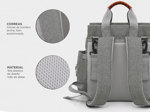Mochila Bolso Múltiples Compartimentos