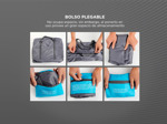 Bolso Plegable Ultra Liviano South Port De Viaje