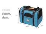 Bolso Transportador Para Mascotas South Port Con Correa