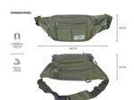 Riñonera Bandolera South Port Urbana Unisex