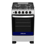 Cocina Multigas 55 Cm Acero Inoxidable Drean Cd5507ai