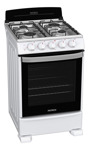 Cocina A Gas 55 Cm Blanca Patrick Cp6855ab