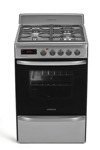 Cocina A Gas Longvie 21601xt 60cm Inox Grill Eléctrico