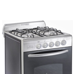 Cocina Multigas Domec Cxav 50cm 4 Hornallas Acero Inoxidable