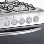 Cocina Multigas Domec Cxav 50cm 4 Hornallas Acero Inoxidable