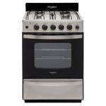 COCINA WHIRLPOOL WFX57DW - 56CM INOX GRILL LUZ