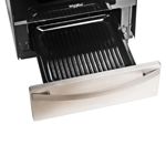 COCINA WHIRLPOOL WFX57DW - 56CM INOX GRILL LUZ