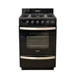 COCINA WHIRLPOOL WFN57DI - 55CM NEGRA REJILLAS H FUNDIDO