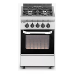 Usman Cocina Industrial 52cm 4 Hornallas Compact 360 Aceo Inox