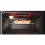 Cocina Ormay Evo 57cm Acero Mg Horno Easy To Clean C/enc Ele