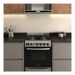Cocina Ormay Evo 57cm Acero Mg Horno Easy To Clean C/enc Ele