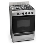Cocina Ormay Luma Acero 57cm Multigas Encendido