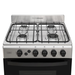 Cocina Ormay Luma Acero 57cm Multigas Encendido