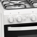 Cocina Ormay Tempo Blanca 57cm Multigas Encendido Timer