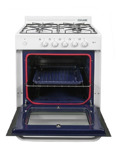 Cocina A Gas Eskabe Línea Q 57 Cm Q7b Blanco Multigas