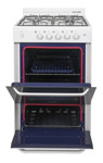 Cocina A Gas Eskabe Línea Q 57 Cm Q7b Blanco Multigas