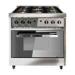 COCINA MORELLI ZAFIRA 900 - VISOR ACINOX REJAS VITRIF ENC ELECT V TEMPLADO (18019)
