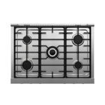 COCINA MORELLI ZAFIRA 900 - VISOR ACINOX REJAS VITRIF ENC ELECT V TEMPLADO (18019)