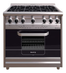 Cocina A Gas Morelli Country 900 6 Hornallas Con Visor