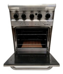 Cocina Morelli Forza 600 Puerta Ciega  Color Acero Inox