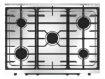 Cocina Industrial Saho 5 Hornallas Kuma 820 Puerta Con Visor