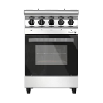 COCINA MORELLI CAPRI 550 - 55CM ACINOX PTA VIDRIO REJFUND (18045)