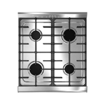 COCINA MORELLI CAPRI 550 - 55CM ACINOX PTA VIDRIO REJFUND (18045)