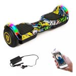 Hoverboard Suono Patineta Scooter Electrica SNVE-1000 Amarillo